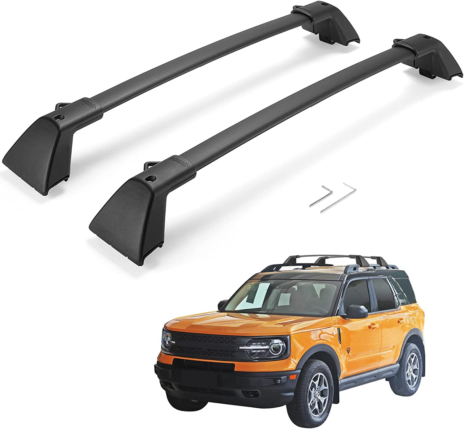 Heavy Duty 265lbs Roof Rack Cross Bars For Ford Bronco 2021-2024 – OHMU