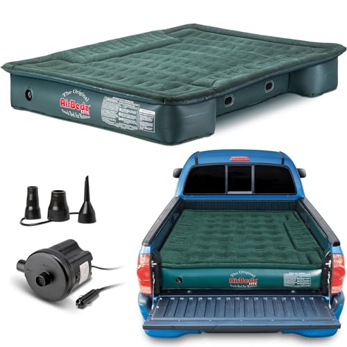 Full Size, Short 6'-6.5' Truck Bed Air Mattress with DC Corded Pump