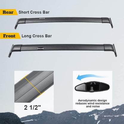 Cross Bar Roof Rack Fit for Chevy Chevrolet Trailblazer 2021-2025