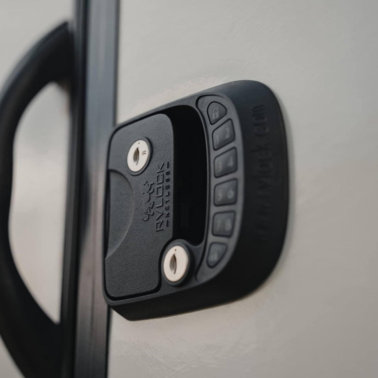 Compact and Key Fob Keyless Entry Keypad, RV/5th Wheel Lock Accessories
