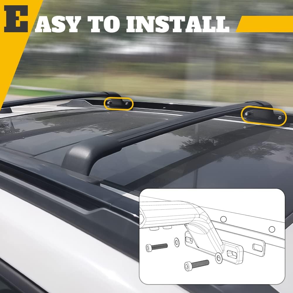 Cross Bar Roof Rack Fit for Chevy Chevrolet Trailblazer 2021-2025