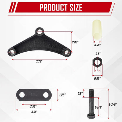 Trailer Shackle Kit (3.5K -5.2K Axles)