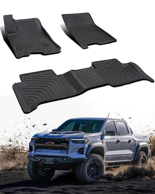 Custom Floor Mats for Chevy Chevrolet Colorado GMC Canyon 2023 2024