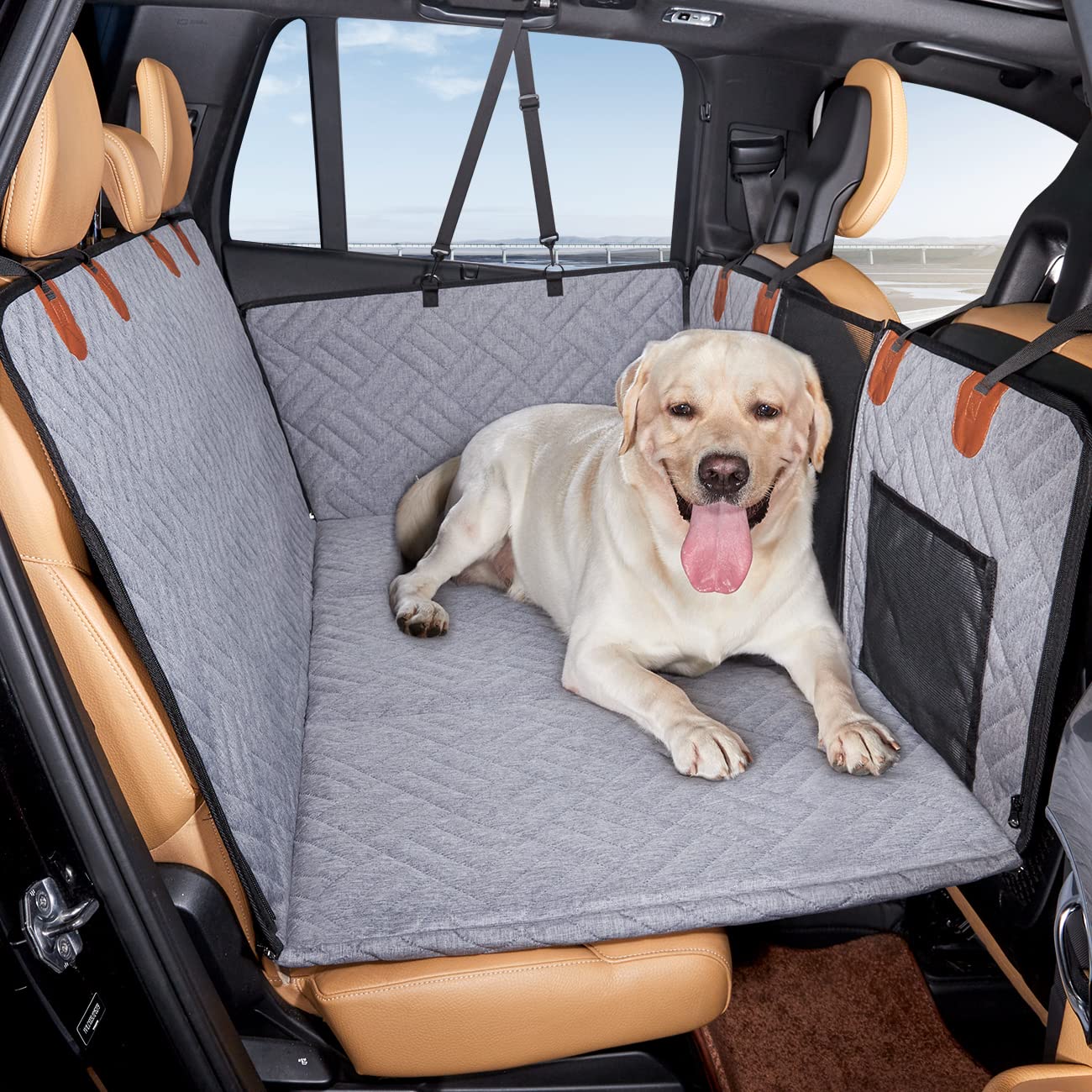 Back Seat Extender ,Dog Car Seat Cover, Camping Air Mattress, Hammock Travel Bed,Non Inflatable Car Bed Mattress for Car SUV Truck