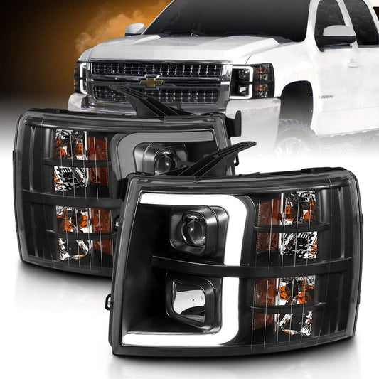 For 2007-2013 Chevy Silverado 1500/07-14 2500HD 3500HD Led, Halogen