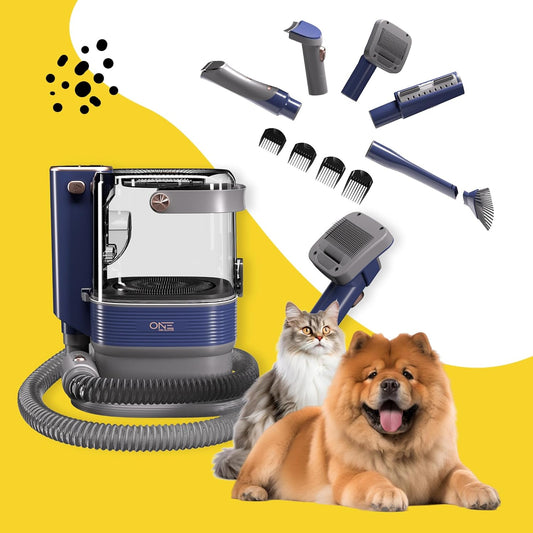 Products Low Noise Dog Hair Vacuum & Dog Grooming Kit