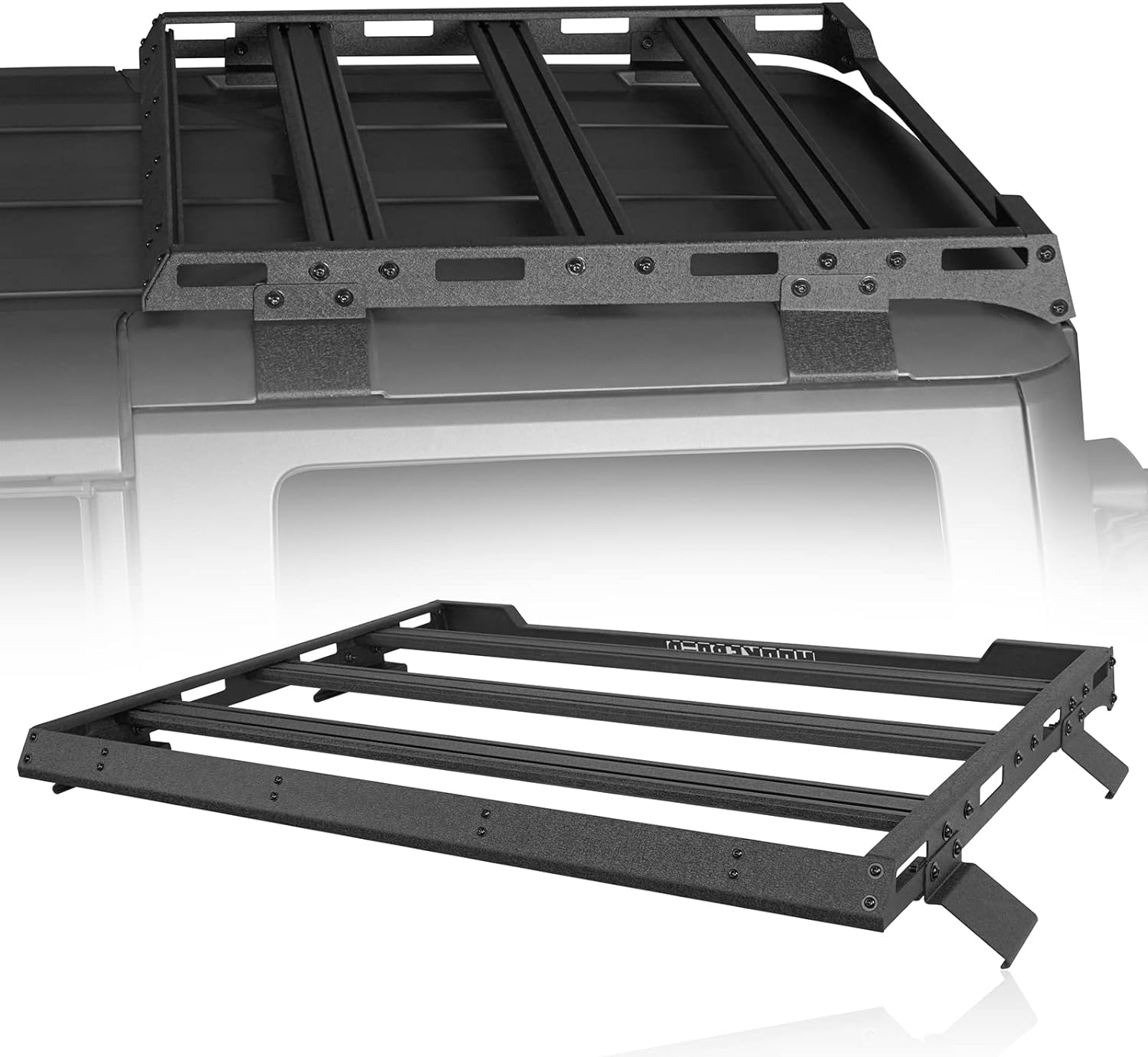 Half Short Roof Rack Rear Cargo Basket Crossbar for 2021 2022 2023 202 ...