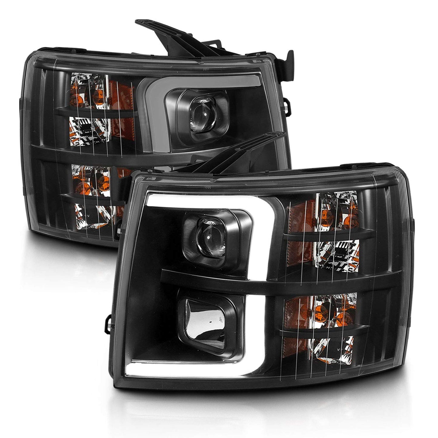 For 2007-2013 Chevy Silverado 1500/07-14 2500HD 3500HD Led, Halogen