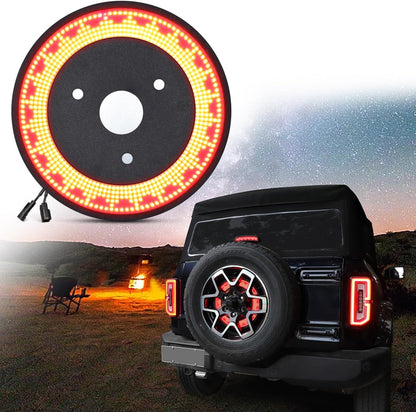 Spare Tire Brake Lights Compatible with 2021-2023 Ford Bronco