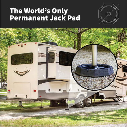 RV Leveling Pads - Permanent Jack Stabilizers for RVs