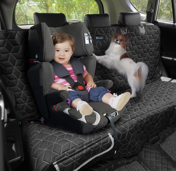 Dog Back  Seat Covers for Tesla Model Y 2020 2021 2022