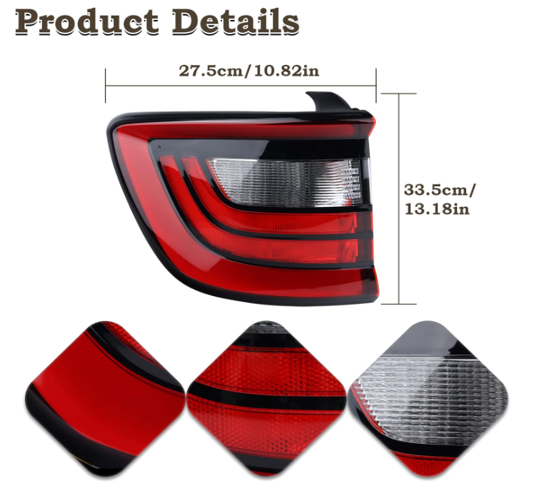 Rear Taillight Set For Dodge Durango 2014-2023 - OHMU