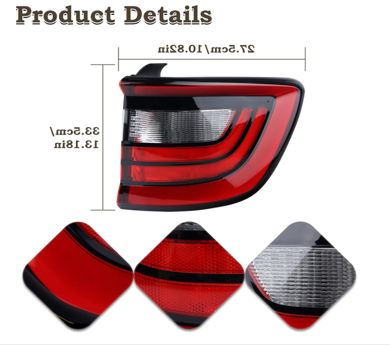 Rear Taillight Set For Dodge Durango 2014-2023 - OHMU