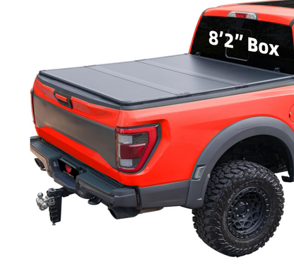 Hard Top Tri Fold tonneau Cover Compatible with 2015-2025 Ford F150