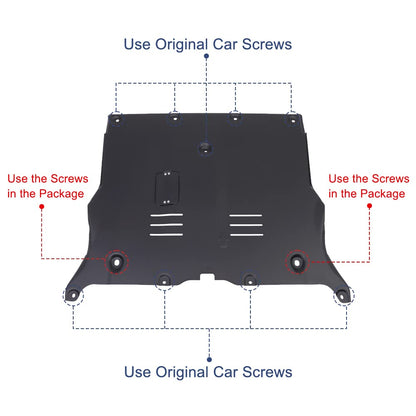 Front Skid Plate Fits for Tesla Model 3 2017-2024 & Tesla Model Y 2020-2024 - OHMU