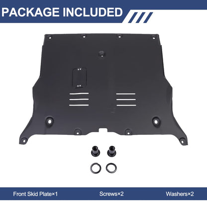 Front Skid Plate Fits for Tesla Model 3 2017-2024 & Tesla Model Y 2020-2024 - OHMU