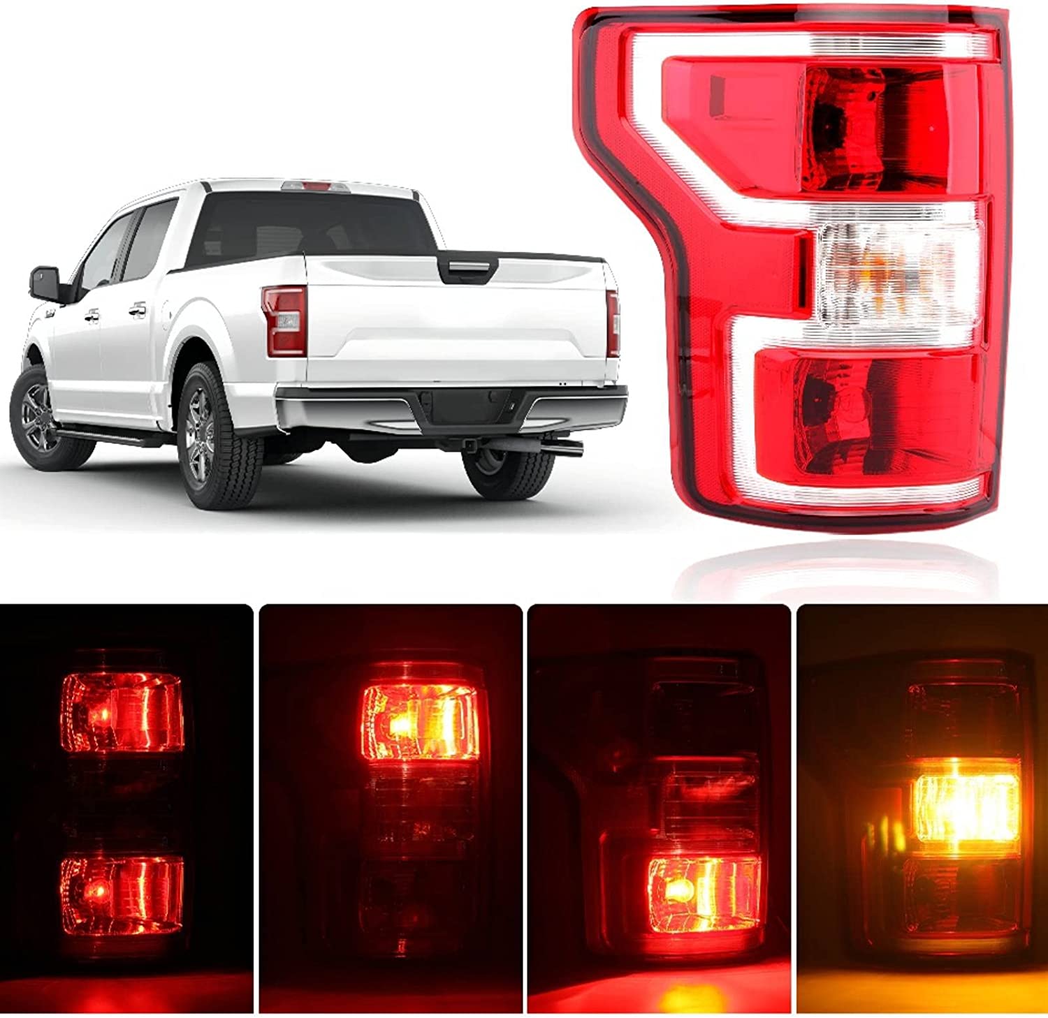 Brake Tail Light Rear Lamp For Ford F150 2018 2019 2020 – OHMU