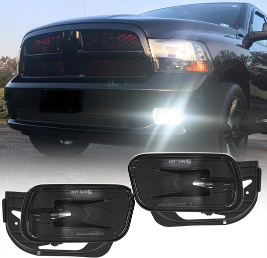 LED Fog Light for Dodge Ram 1500 2009-2012 Dodge Ram 2500/3500 2010-2018 Pickup Truck