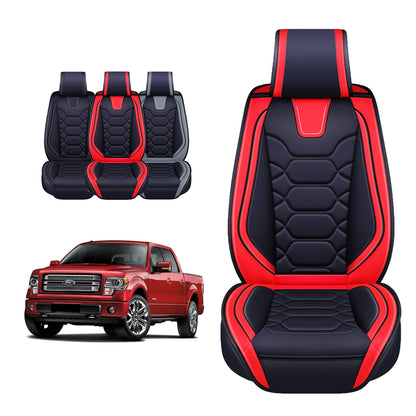 Seat Covers for Ford F150 F250 F350 Accessories 2009-2025 (Premium Full Set)